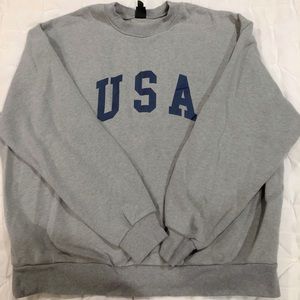 grey USA sweatshirt